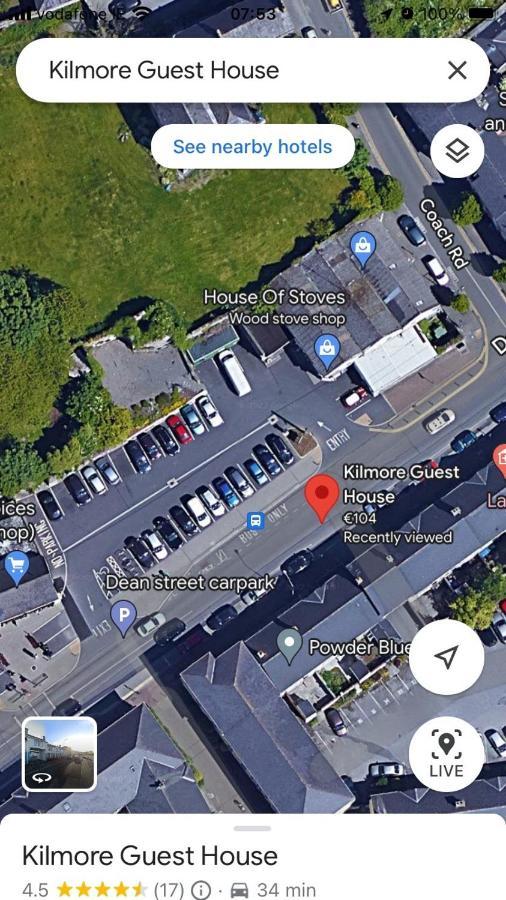 Kilmore Guesthouse Kilkenny Dış mekan fotoğraf